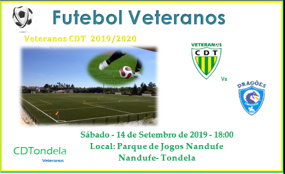 CDTondela Veteranos vs Dragões Sandinenses